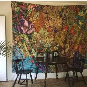 Large Floral Tapestry